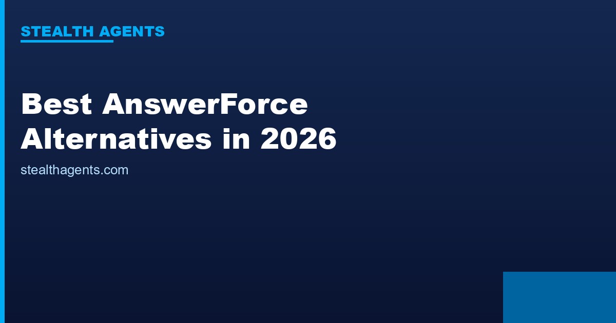 Best AnswerForce Alternatives in 2026: Top Services Compared