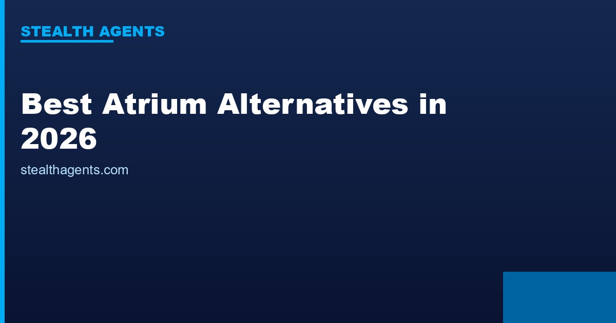 Best Atrium Alternatives in 2026: Top Services Compared
