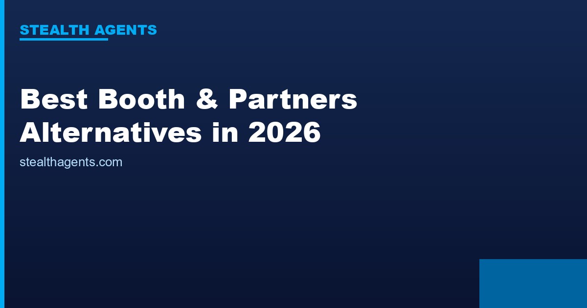 Best Booth & Partners Alternatives in 2026: Top Services Compared