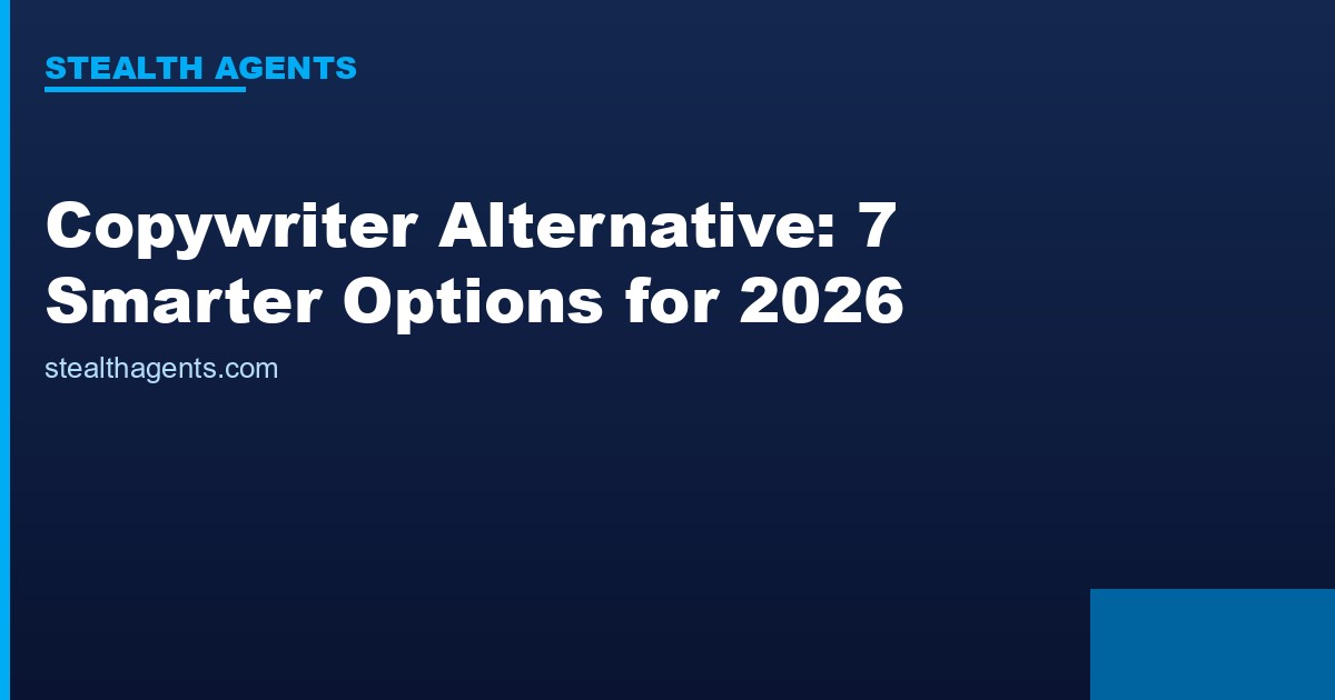 Copywriter alternative options compared for 2026
