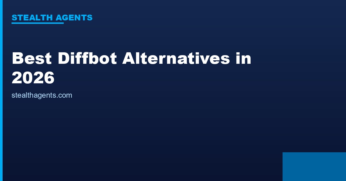 Best Diffbot Alternatives in 2026: Top Services Compared