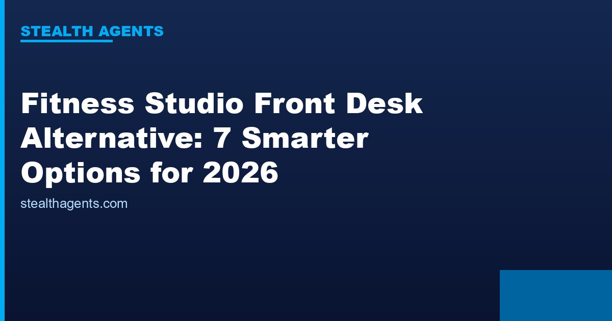 Fitness studio front desk alternative options compared for 2026