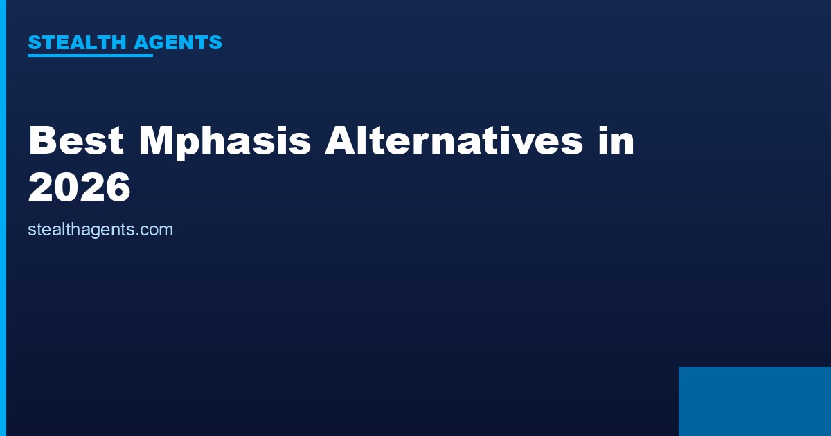Best Mphasis Alternatives in 2026: Top Services Compared