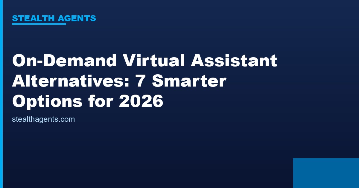 On-Demand Virtual Assistant Alternatives options compared for 2026