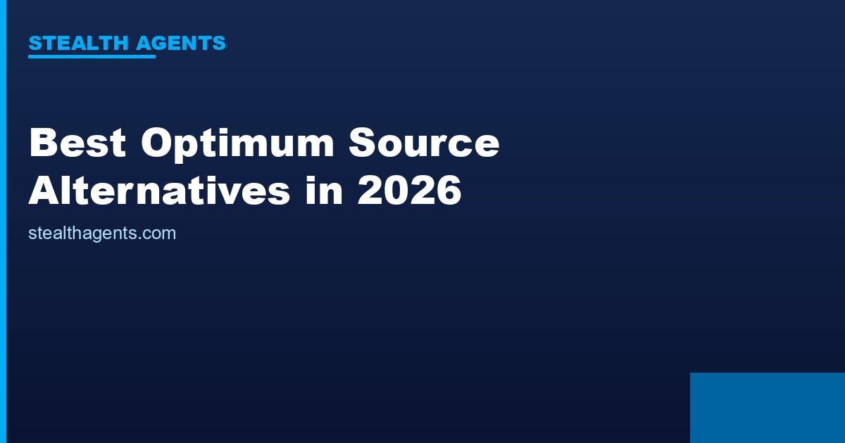 Best Optimum Source Alternatives in 2026: Top Services Compared