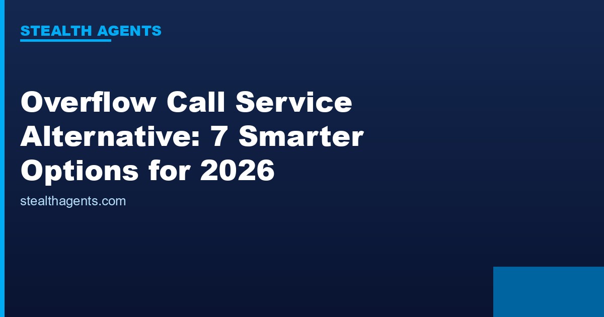 Overflow call service alternative options compared for 2026