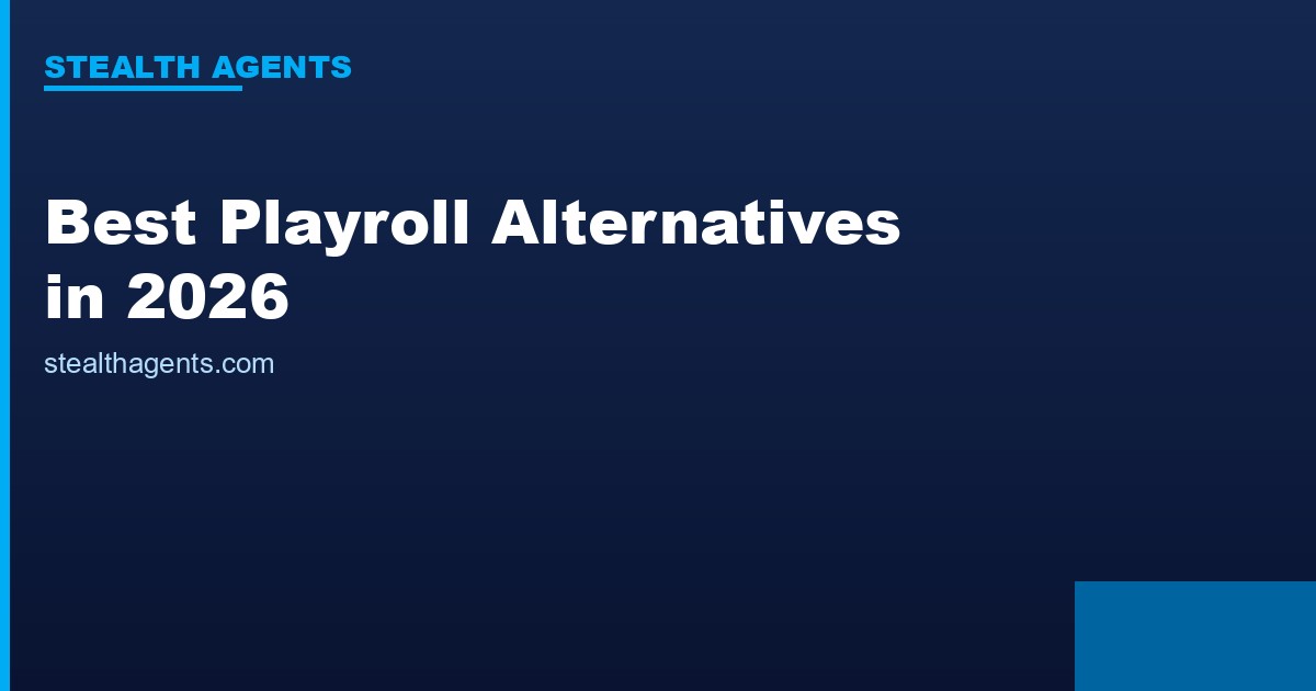 Best Playroll Alternatives in 2026: Top Services Compared