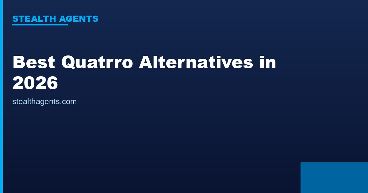 Best Quatrro Alternatives in 2026: Top Services Compared