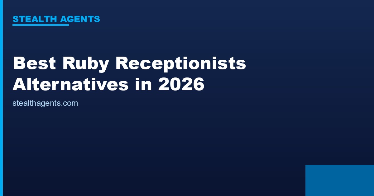 Best Ruby Receptionists Alternatives in 2026: Top Services Compared