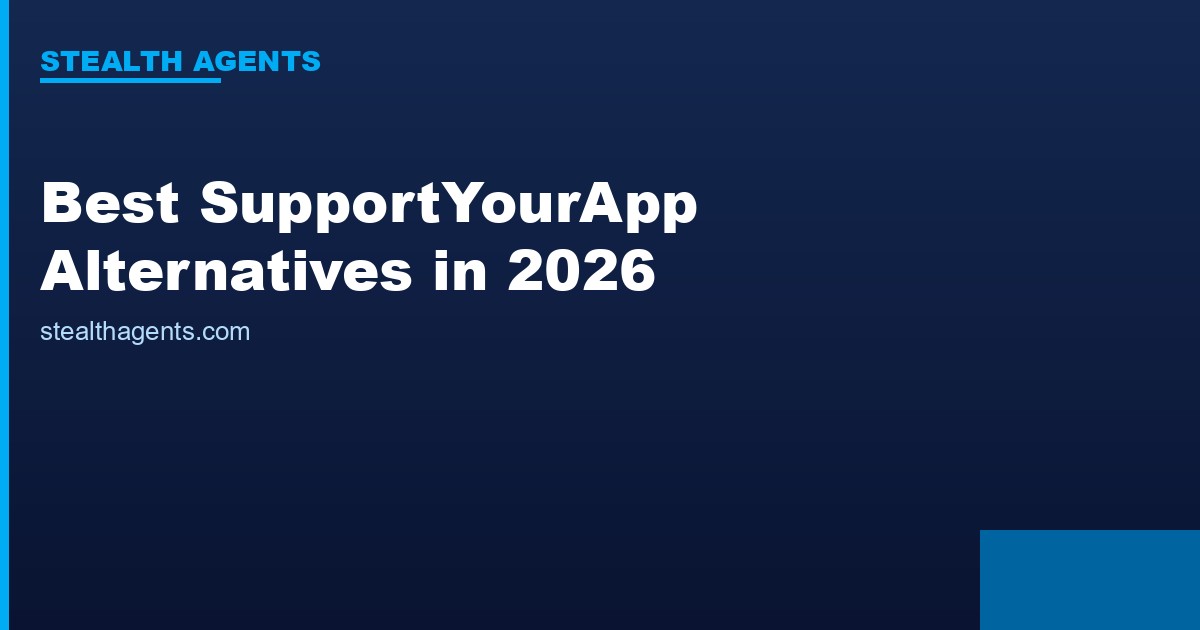 Best SupportYourApp Alternatives in 2026: Top Services Compared