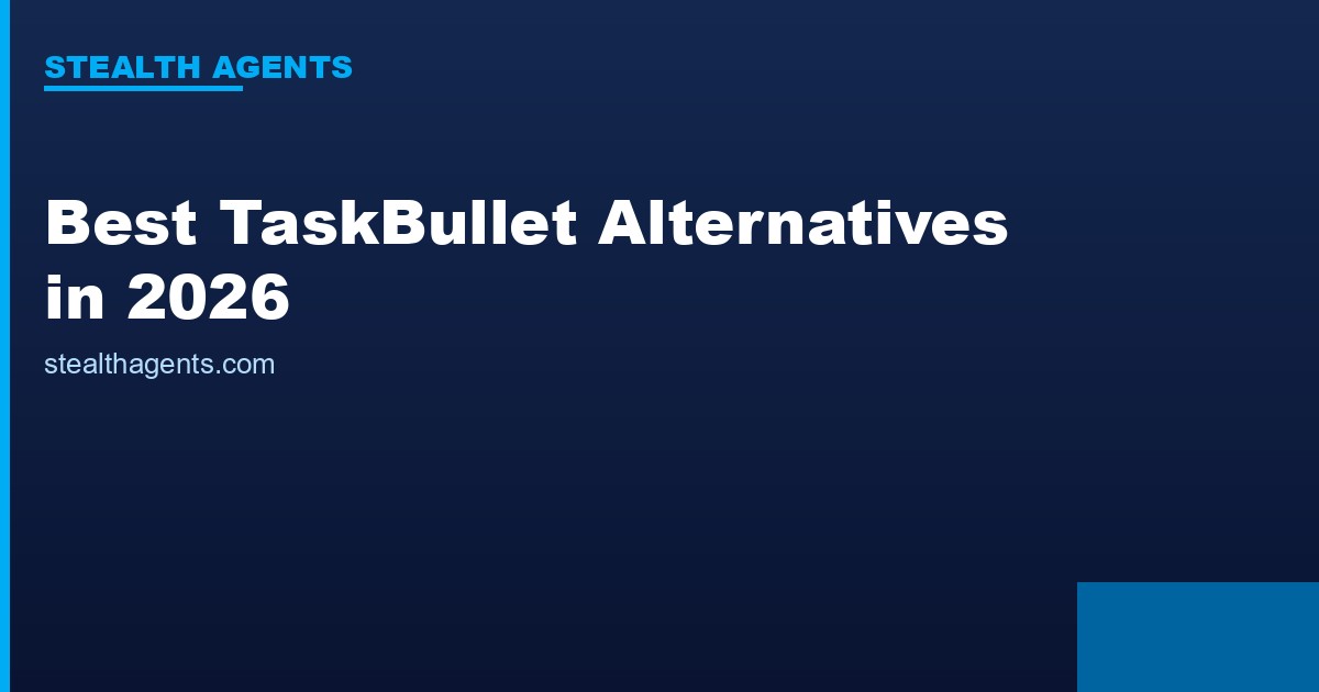 Best TaskBullet Alternatives in 2026: Top Services Compared