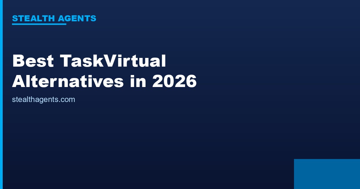 Best TaskVirtual Alternatives in 2026: Top Services Compared