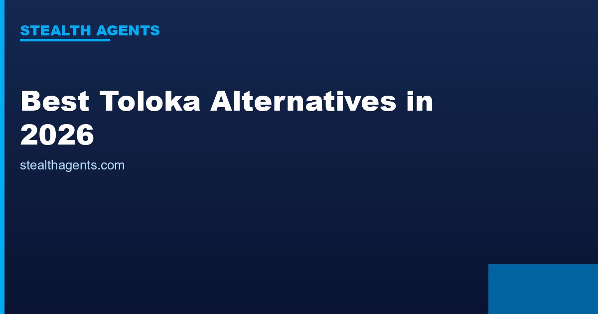 Best Toloka Alternatives in 2026: Top Services Compared