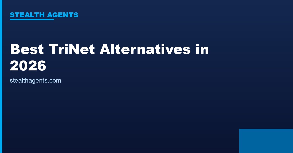 Best TriNet Alternatives in 2026: Top Services Compared