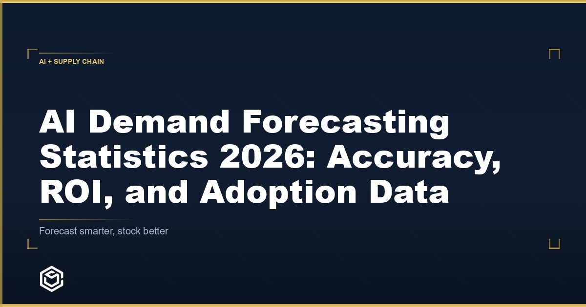 AI Demand Forecasting Statistics 2026: Accuracy, ROI, and Adoption Data