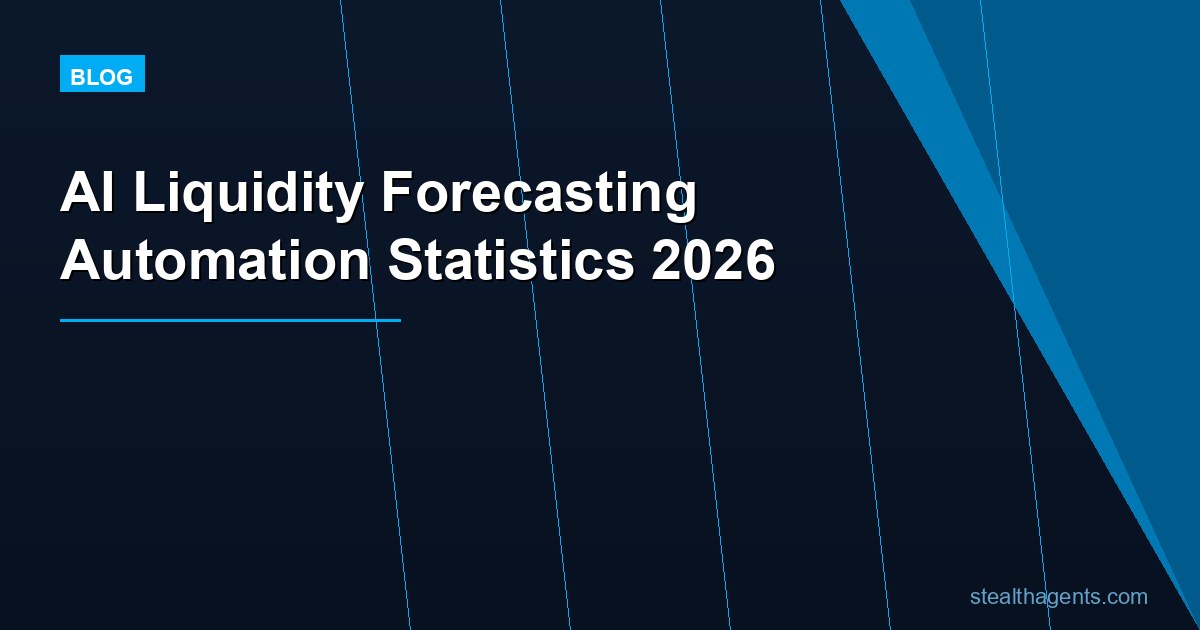 AI Liquidity Forecasting Automation Statistics 2026: Adoption, Accuracy, and ROI Data