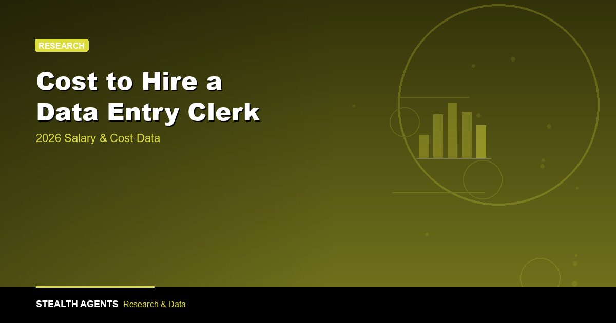 How Much Does It Cost to Hire a Data Entry Clerk in 2026?