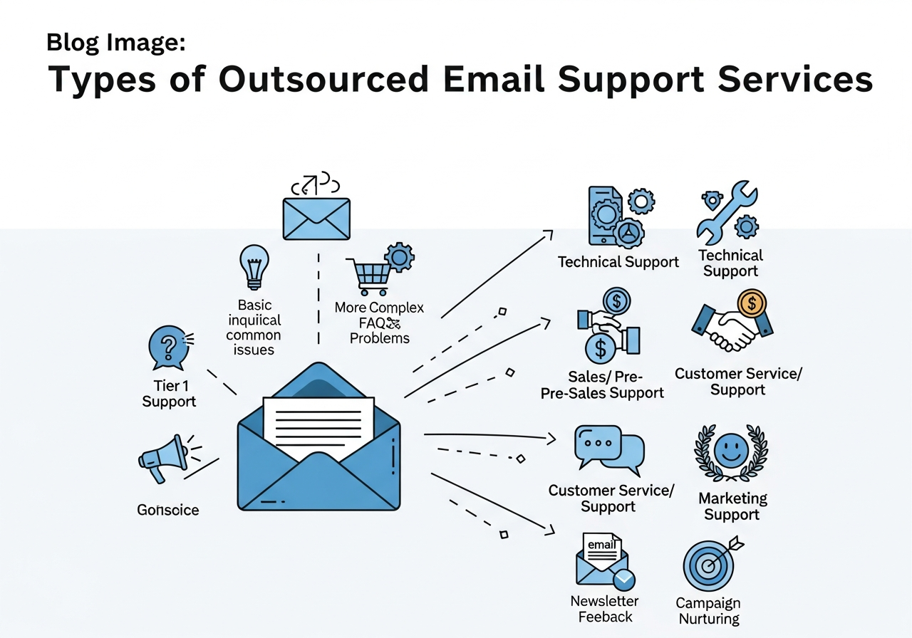 Types of Outsourced Email
