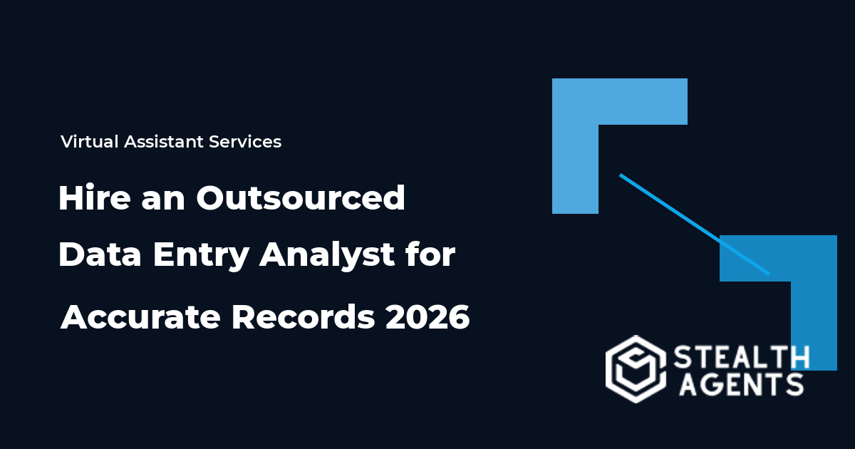 Hire an Outsourced Data Entry Analyst for Accurate Records 2026