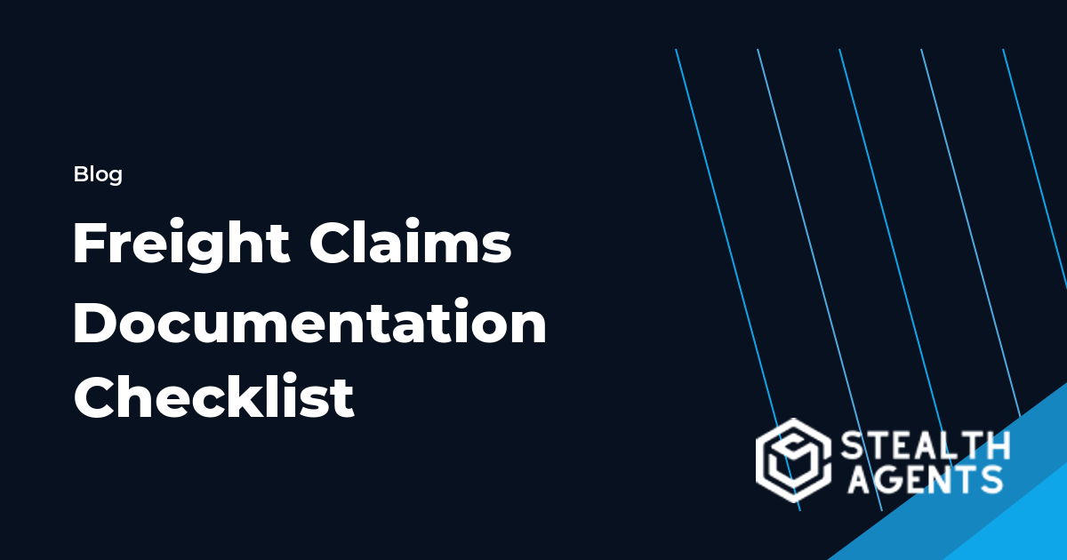 Freight Claims Documentation Checklist workflow guide