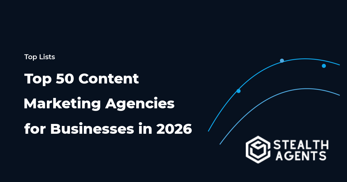 Top 50 Content Marketing Agencies for Businesses in 2026