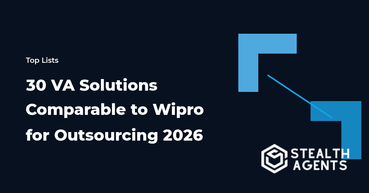 30 VA Solutions Comparable to Wipro for Outsourcing 2026