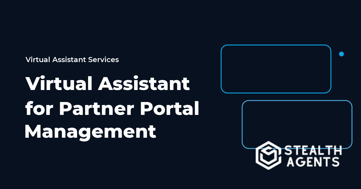 Virtual Assistant for Partner Portal Management