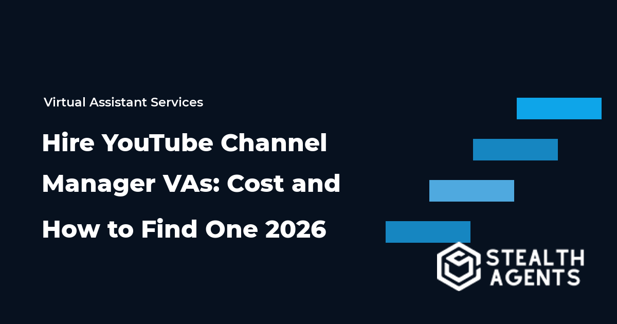 Hire YouTube Channel Manager VAs: Cost and How to Find One 2026