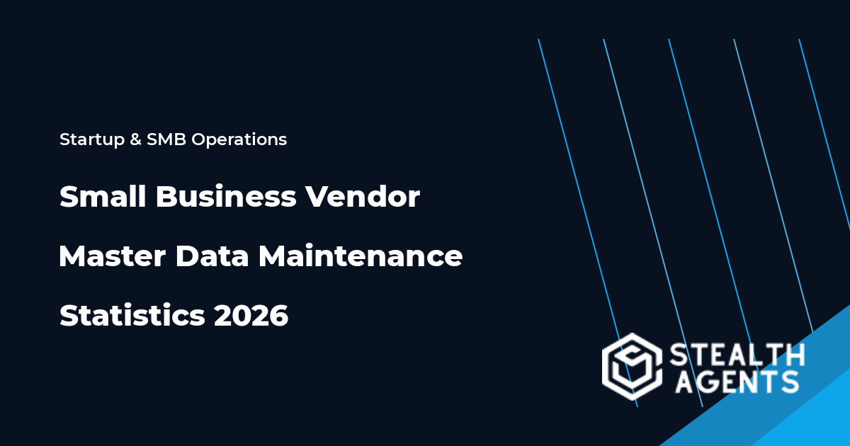 Small Business Vendor Master Data Maintenance Statistics 2026