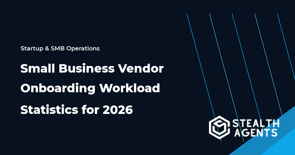 Small Business Vendor Onboarding Workload Statistics for 2026